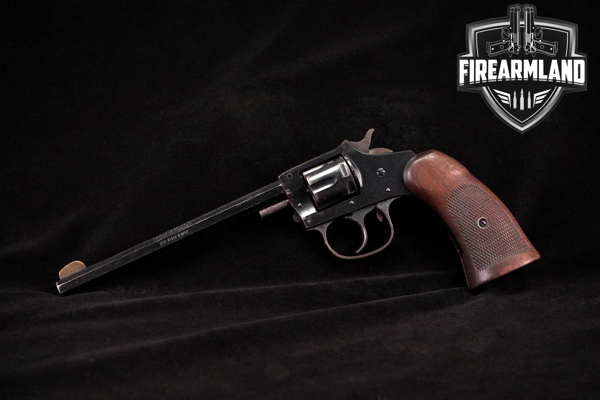 VINTAGE 1920's Harrington & Richardson H&R Trapper Model 22 Short 4" Blued