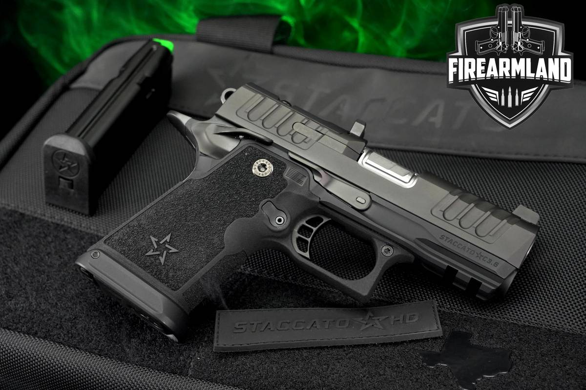 Staccato STI HD C3.6 9mm 1911 3.6" Stainless 2011-1911 +2 MAGS & ORIG CASE