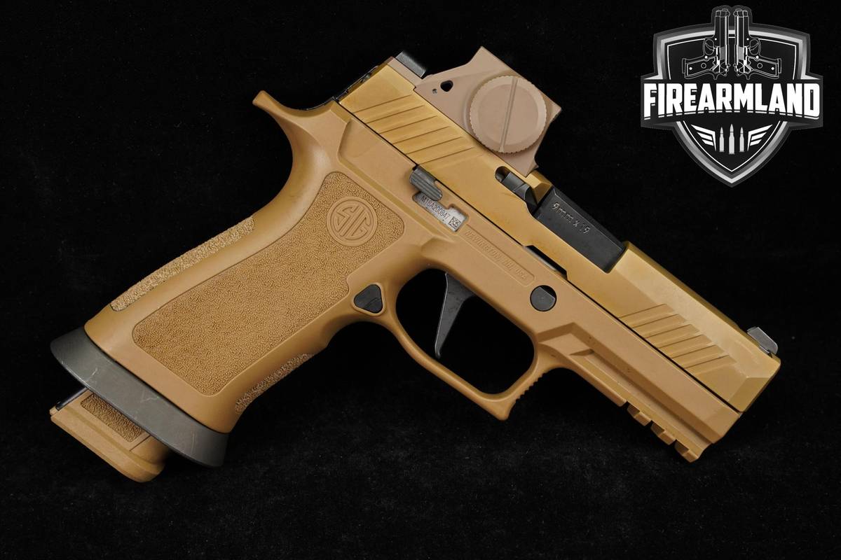 Sig Sauer P320-M18X RX ROMEO-M17 9mm P-320 M-18 +3 MAGS, ORIG CASE & OPTIC