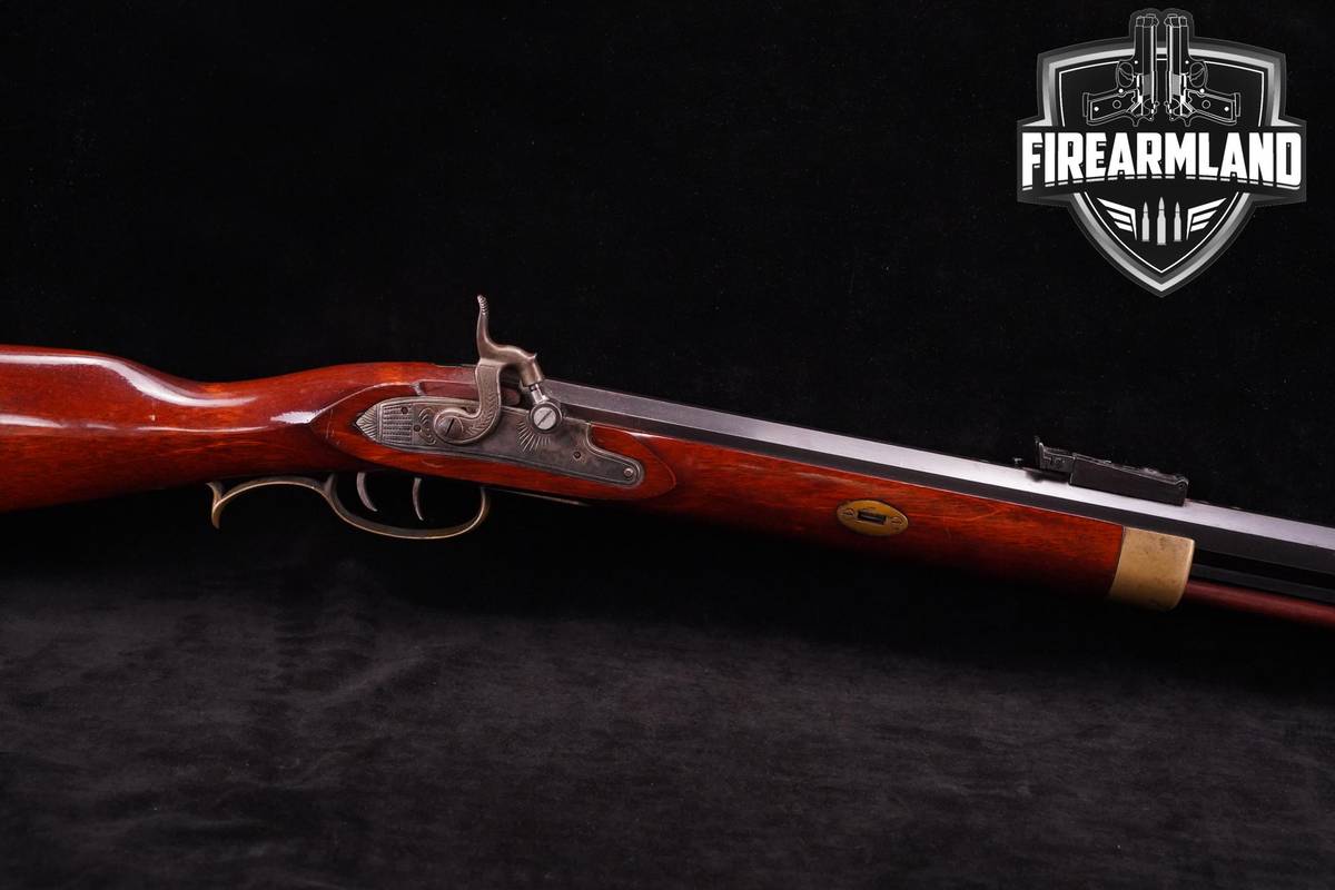 DISCONTINUED CVA St. Louis Hawken .50 Cal 28" Blued & Walnut