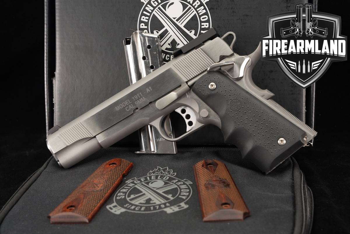 Springfield Armory Model 1911-A1 Loaded Target 9mm Optics-Ready 1911A1