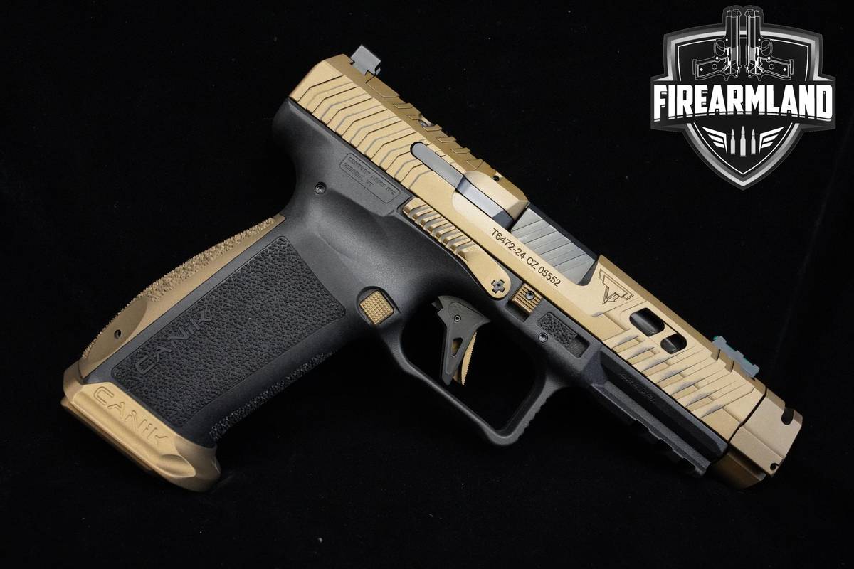 Canik TTI Combat 9mm CERAKOTE Canik-TTI Combat +2 MAGS, ORIG CASE & HOLSTER