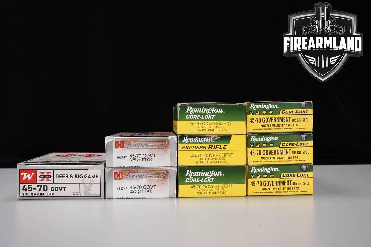 180 RDS! 45-70 Govt Ammo