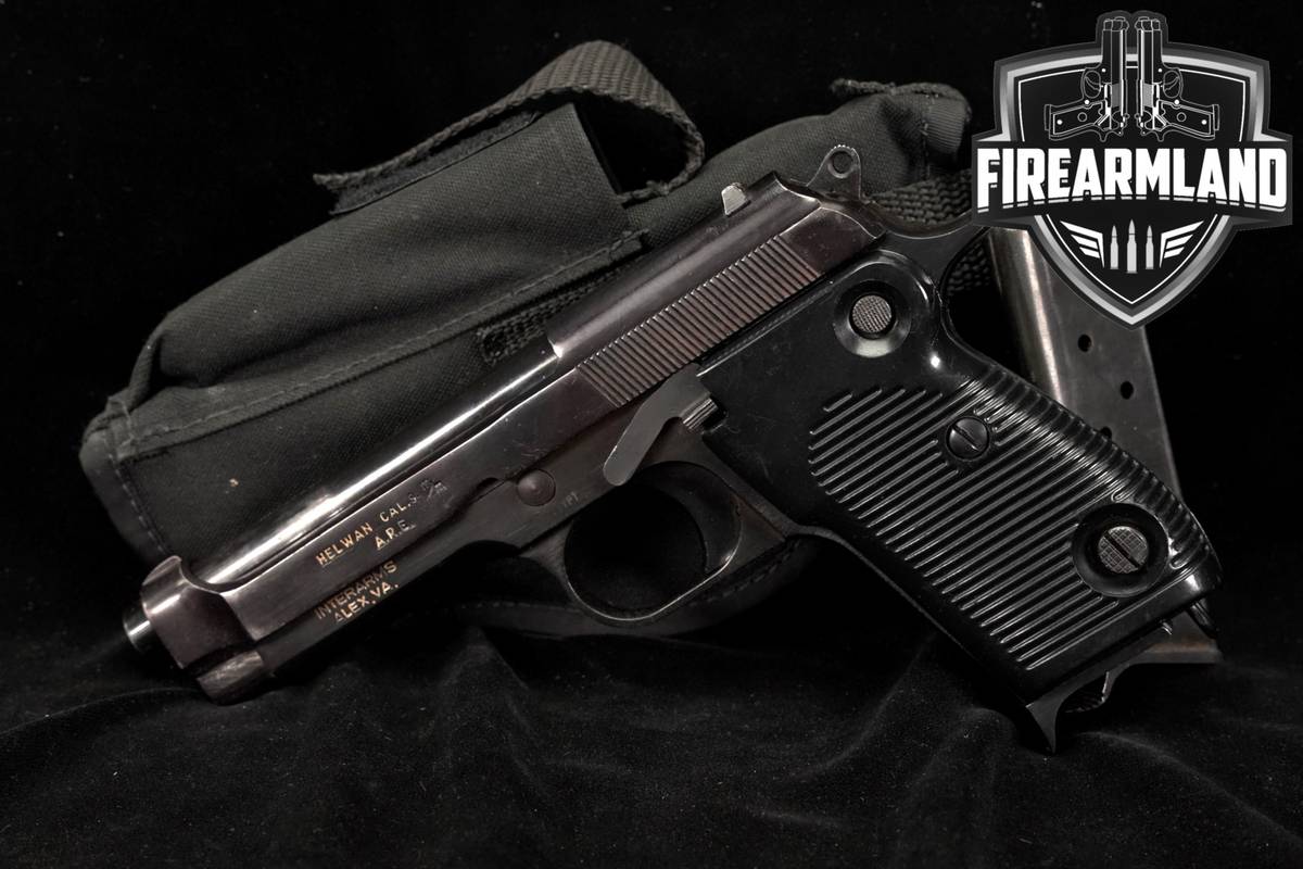 Maadi Helwan Interarms Import 9mm 4.5" Blued Brigadier FACTORY 54 +HOLSTER