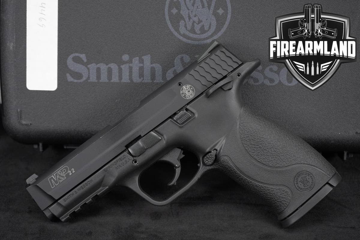 Smith & Wesson M&P22 Full-Size S&W 22LR M&P-22 WALTHER +ORIG CASE