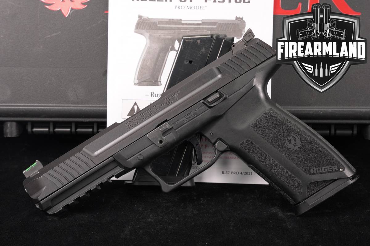 Ruger-57 Pro Model 5.7x28 Five-seveN Ruger57 5 7 4.94 +2 MAGS & ORIG CASE