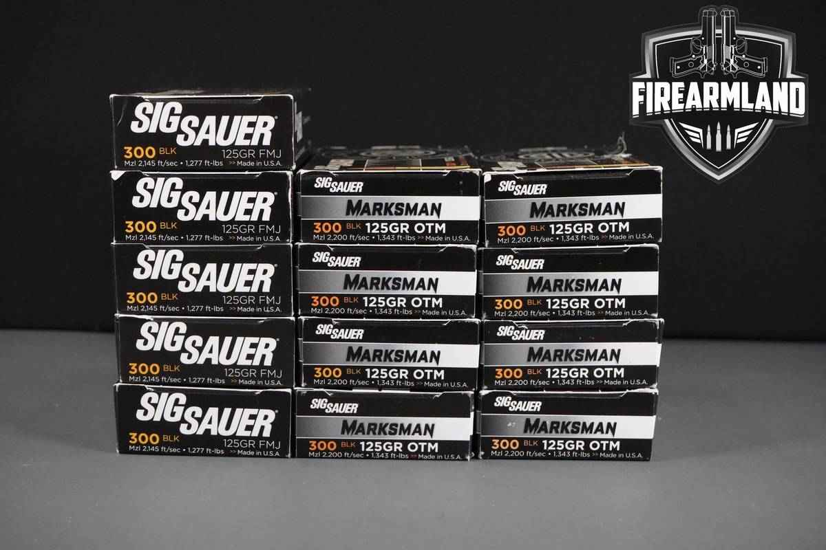 300 Blackout Ammo 300-Blackout Ammunition 260 ROUNDS