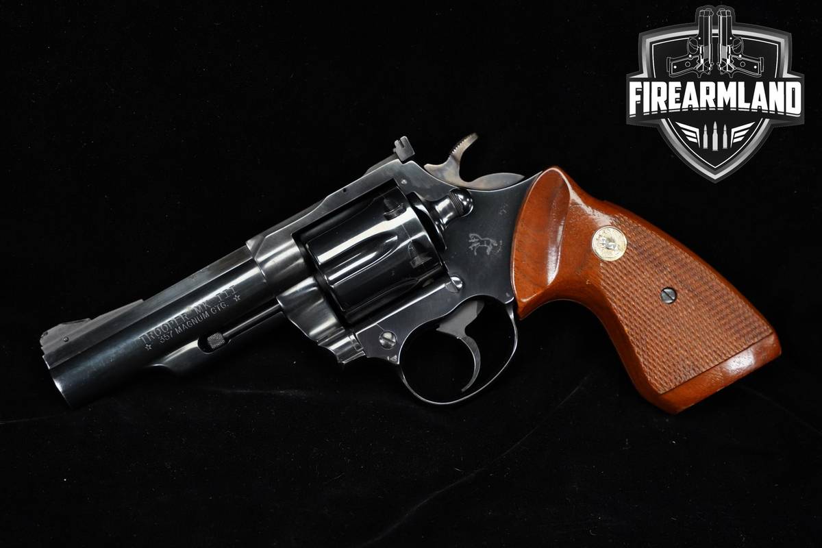 Colt Trooper Mk III 357-Magnum 4" Blued Mark-3