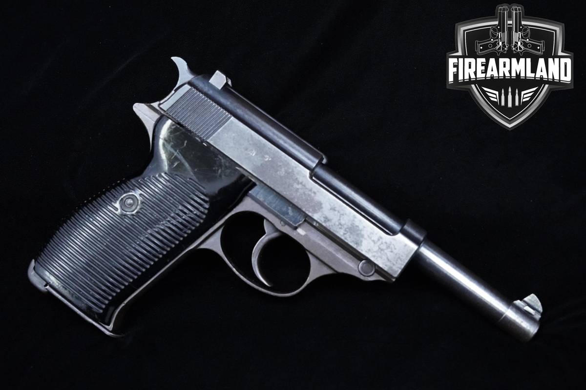 WW2 1943 Walther P.38 9mm 4.9" Blued P.38 P38 P-38 DA/SA WWII ac