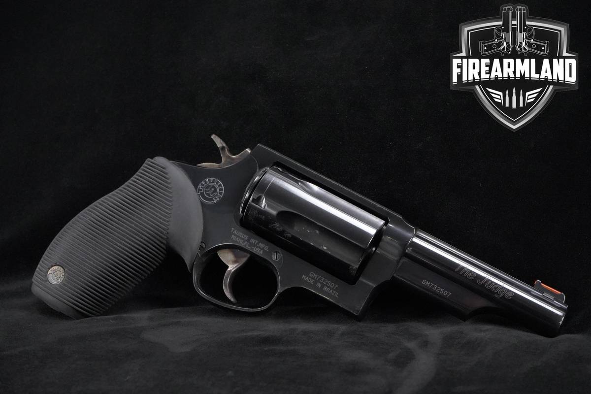 Taurus The Judge 45 LC/410 4" Blued Taurus-Judge  DA/SA