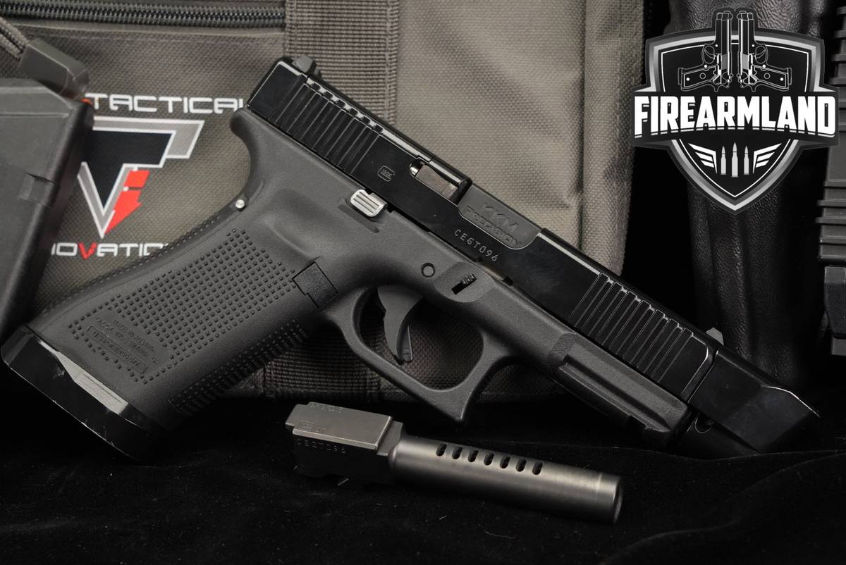 Glock 45 Gen5 MOS G45 Gen 5 9mm 4.5 COMP KKM MATCH BARREL +3 MAGS & HOLSTER