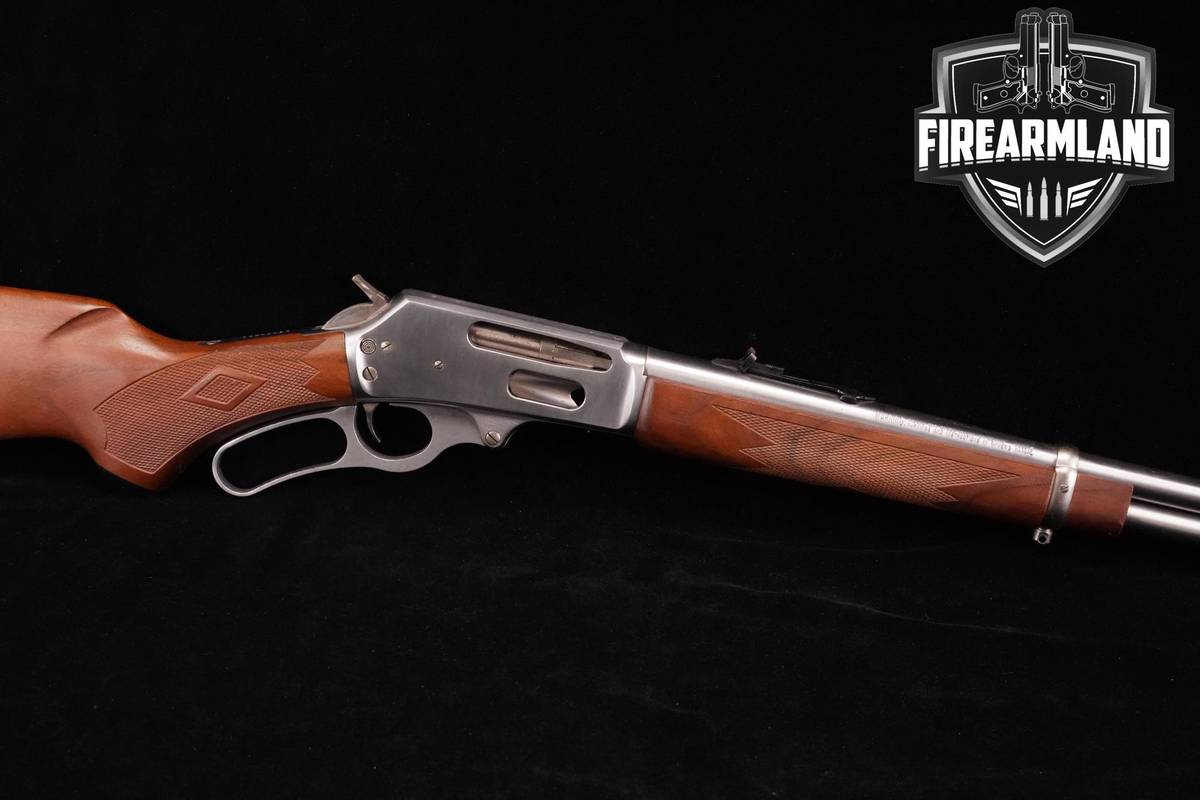 JM-STAMPED 2007 Marlin Model 336SS 30-30 20" Stainless & Walnut 336-SS