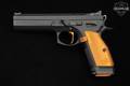2019 CZ CZ 75 Tactical Sports Orange 9mm Luger Blued in Excellent Condition Image 4