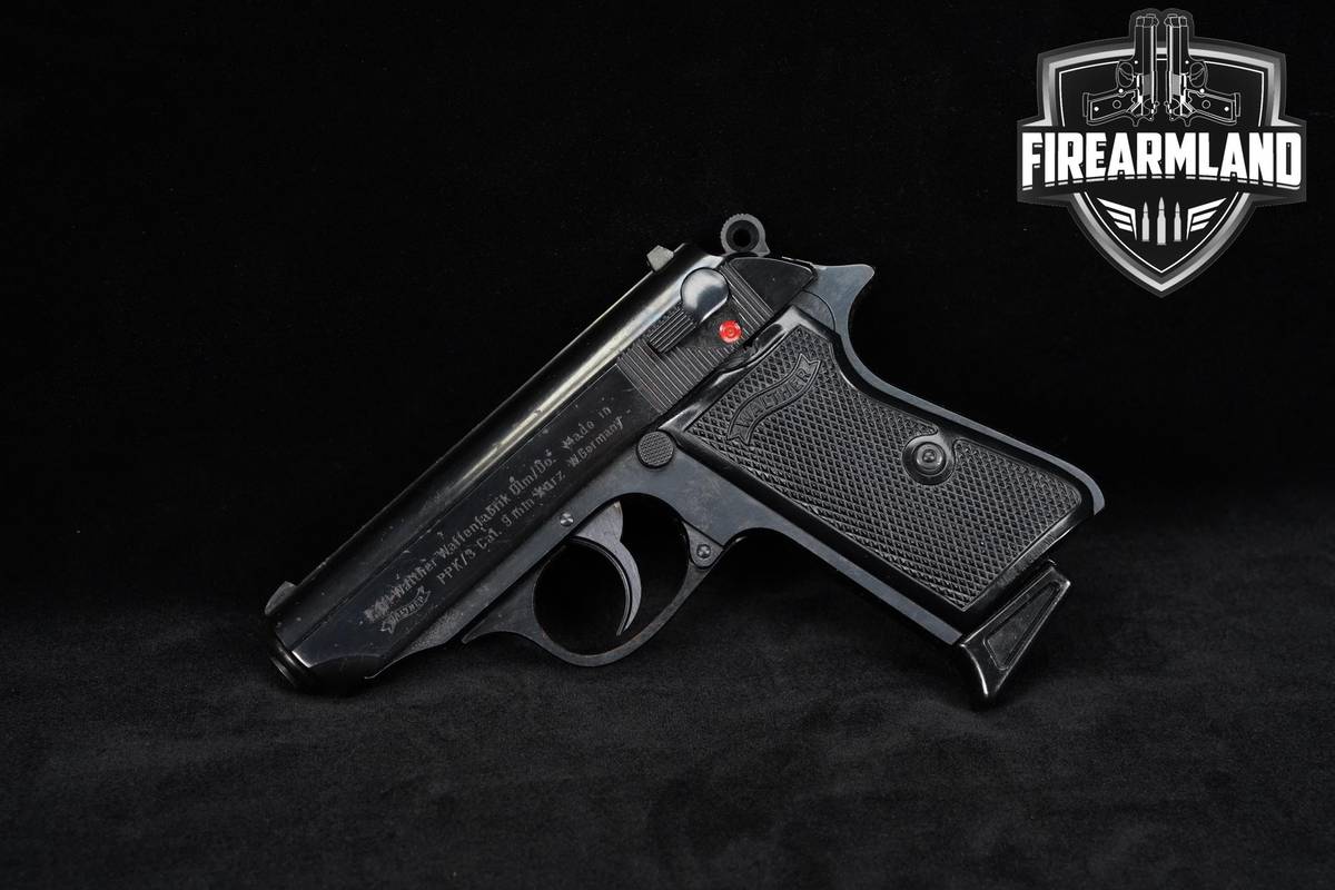 Walther PPK/S 380 ACP 3.3" Blued PPKS West German PPK +2 MAGS & ORIG CASE