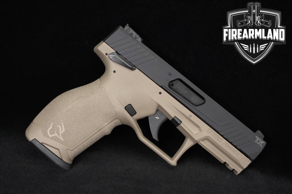 Taurus TX22 Standard 22LR 3.6" Two-Tone Black & FDE TX 22