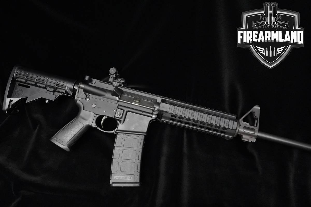 Ruger AR-556 5.56 NATO 16.1" Type III Hard-Coat Anodized Ruger-AR-556 AR556