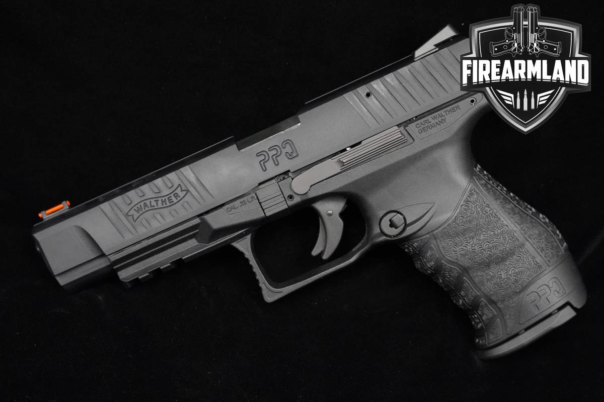 Walther PPQ Full Size Fiber Optic 22LR 5" Walther-PPQ Quick Defense