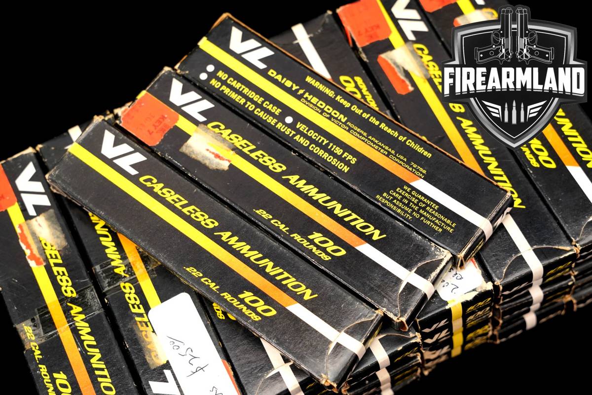 3800 RDS! .22 Caseless VL Ammo Ammunition