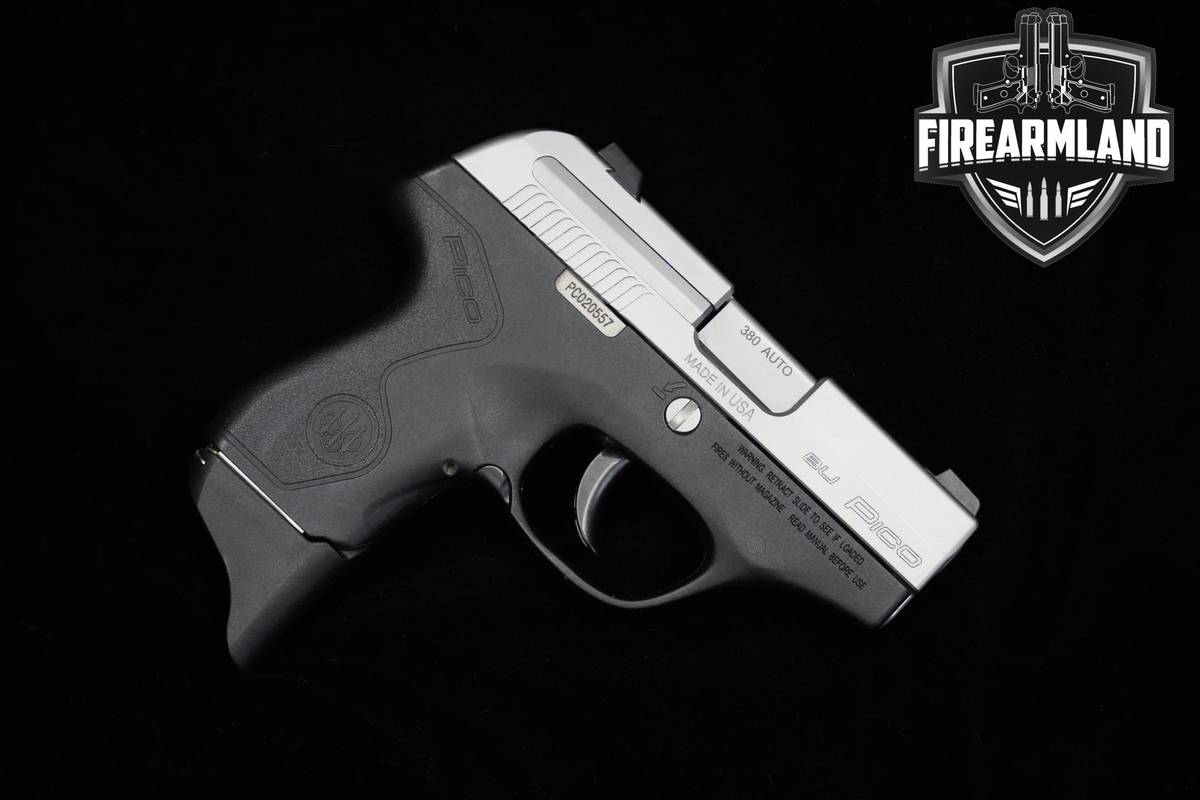 Beretta Pico Inox 380 ACP Stainless Steel Beretta-Pico +2 MAGS & ORIG CASE