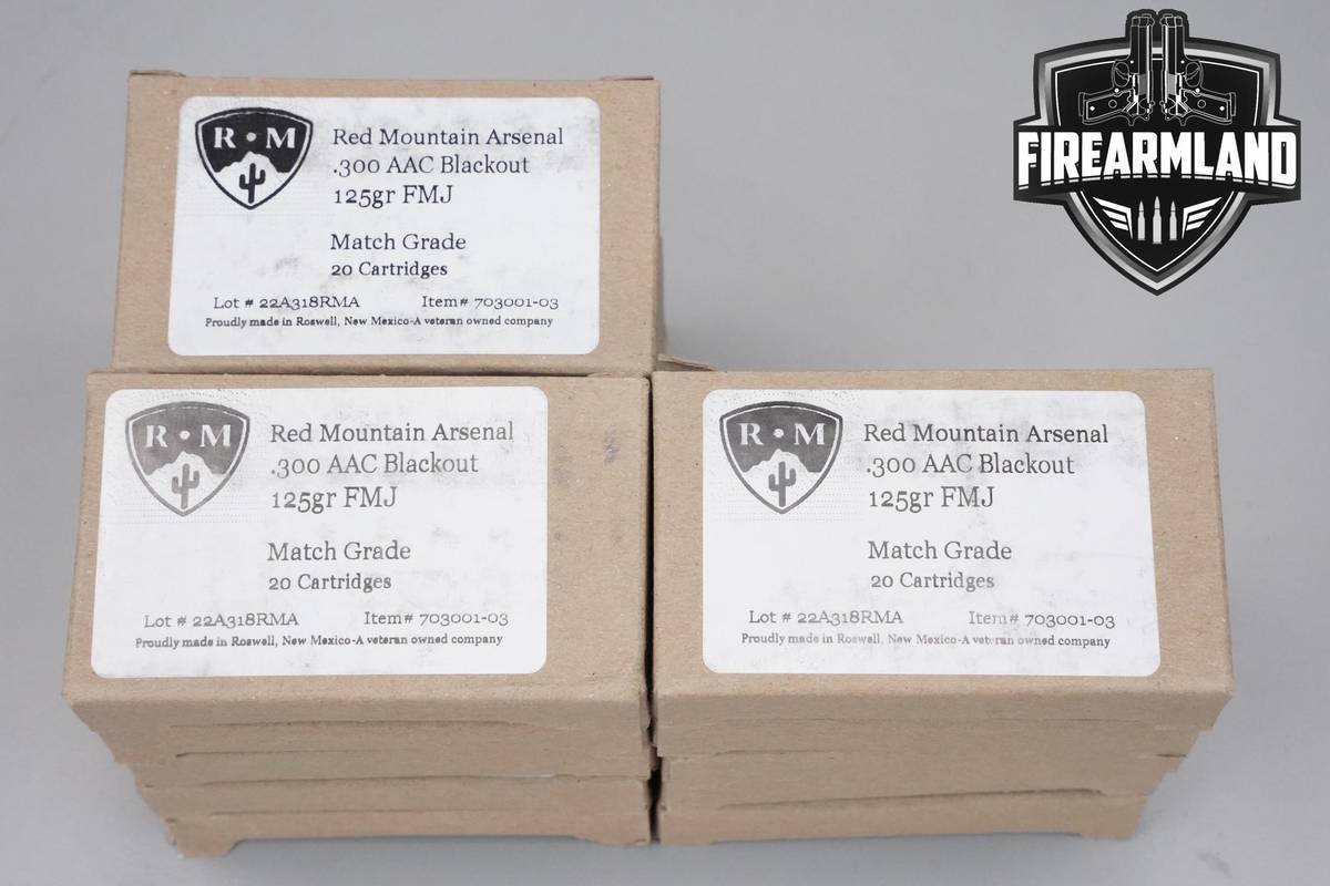 300 Blackout Ammo 300-BLK-AAC Ammunition 300 ROUNDS