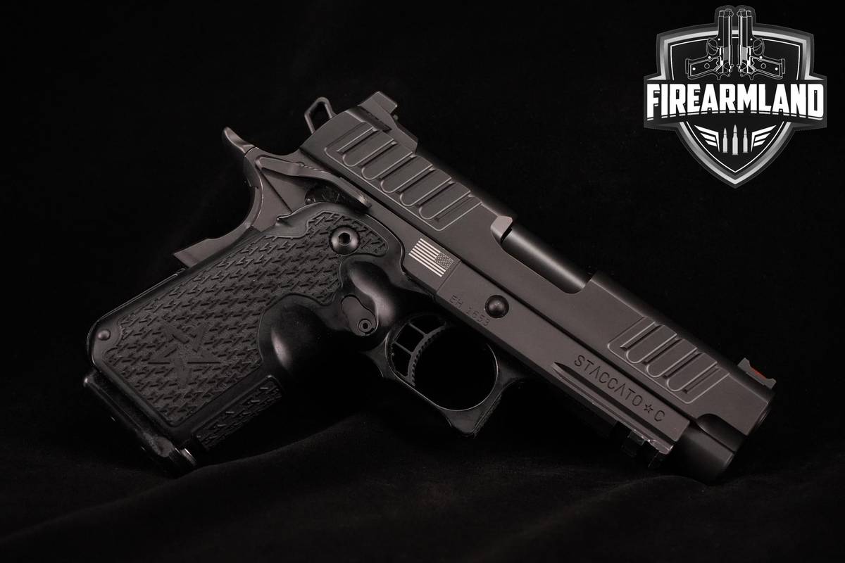 Staccato C 9mm 2011 4.0" DLC STI 1911 +5 MAGS