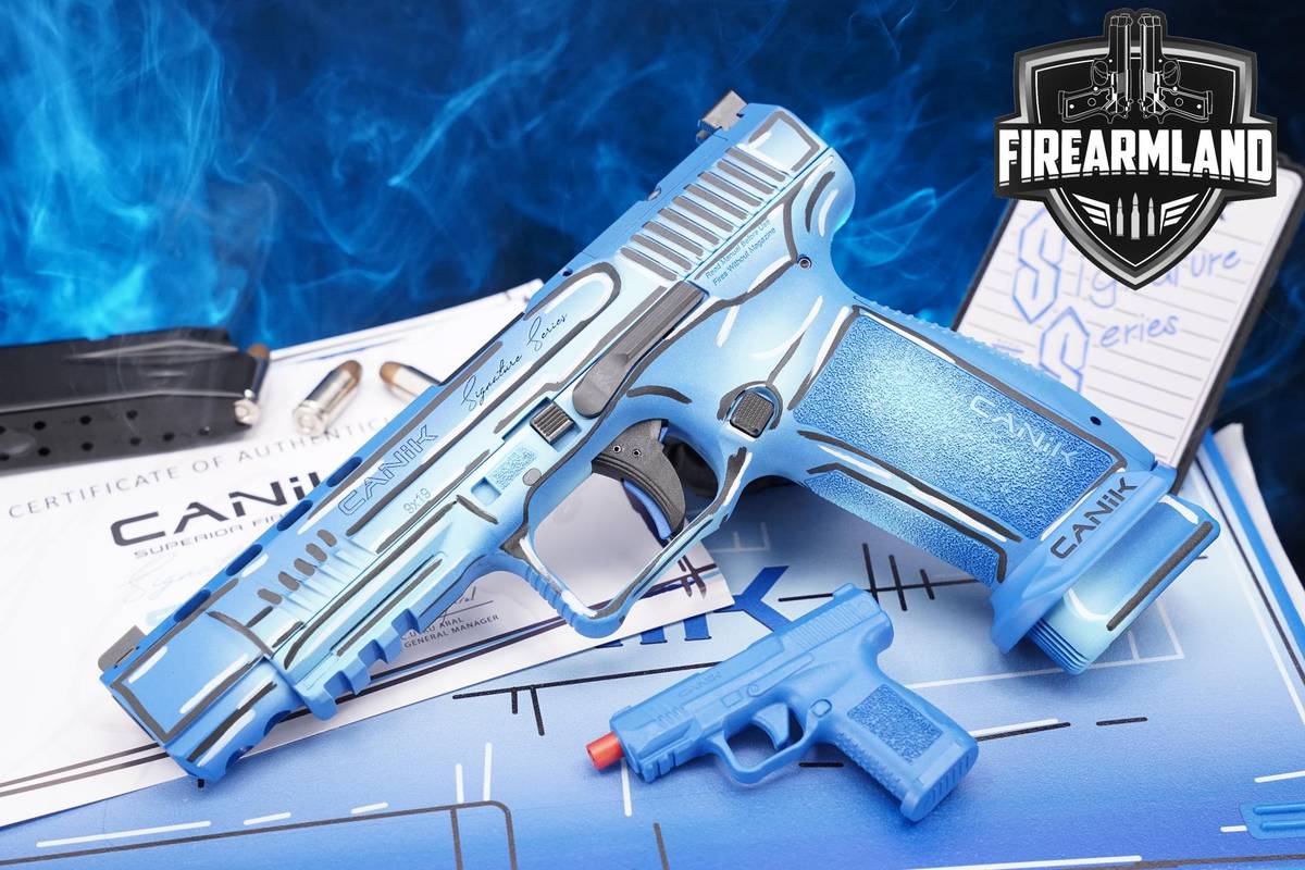 Canik METE SFX Signature Series Sketch Limited Edition 9mm 5.2 COMPLETE SET
