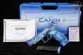 Canik METE SFX Signature Series Sketch Limited Edition 9mm Luger Blue/White/Black Cerakote in Excellent Condition Image 2