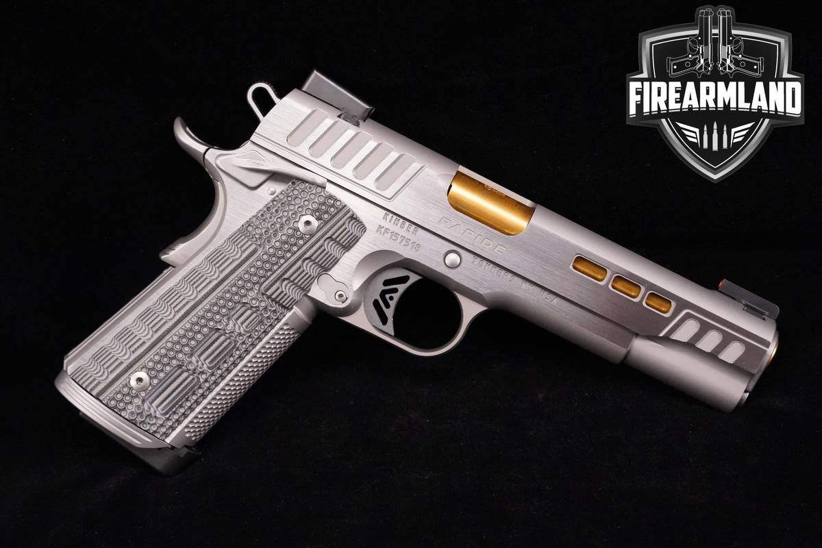 Kimber 1911 Rapide Dawn 10mm 5" Stainless Match +2 MAGS & ORIG CASE