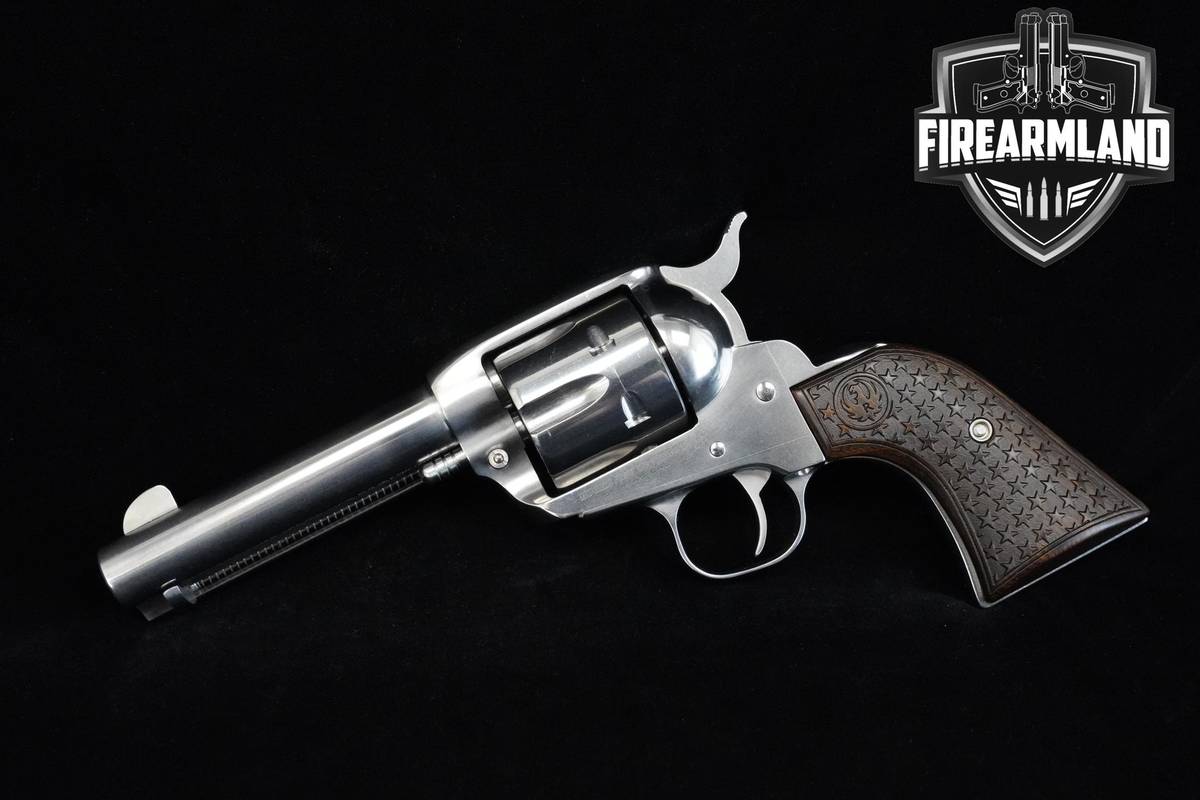 Ruger New Vaquero Stainless TALO Exclusive 357-Magnum 4.62" Ruger ORIG CASE