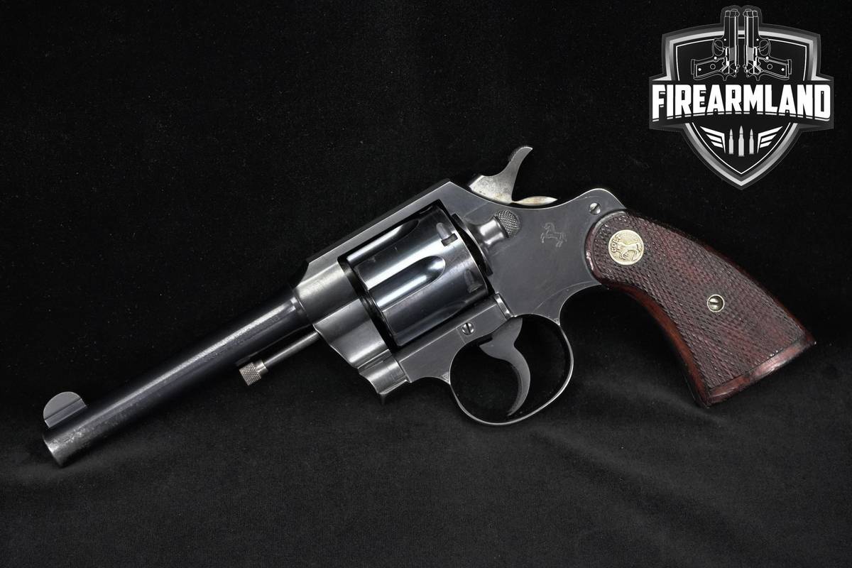VINTAGE! 1940 Colt Official Police 38-Special 5" Blued