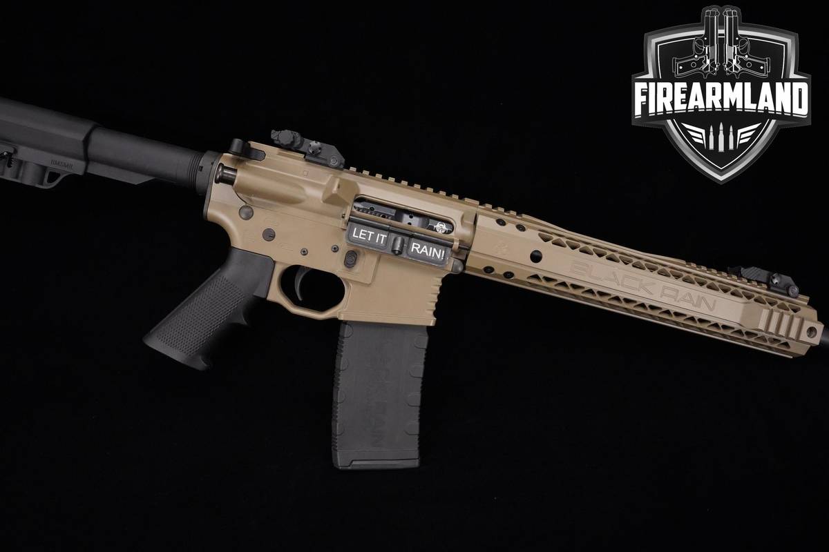 Black Rain Ordnance FALLOUT15 AR-15 AR15 AR 16" FDE AR-15-AR15 AR +2 MAGS