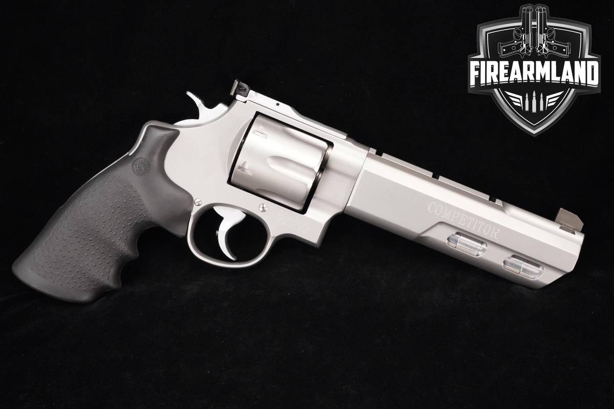 Smith & Wesson S&W Model 629-6 Competitor 44 Magnum 6.0" Matte Silver DA/SA