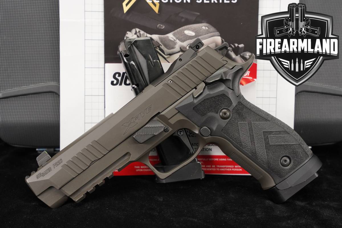 Sig Sauer P226 XFive Legion 9mm P 226 X Five +2 MAGS, ORIG CASE