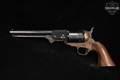 1982 A. Uberti 1851 Navy .44 Brass Frame .44 BPM (Black Powder) Blued & Brass in Good Condition Image 3