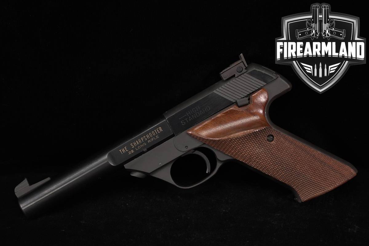 1975-1976 High Standard The Sharpshooter 22LR 5.5 Blued