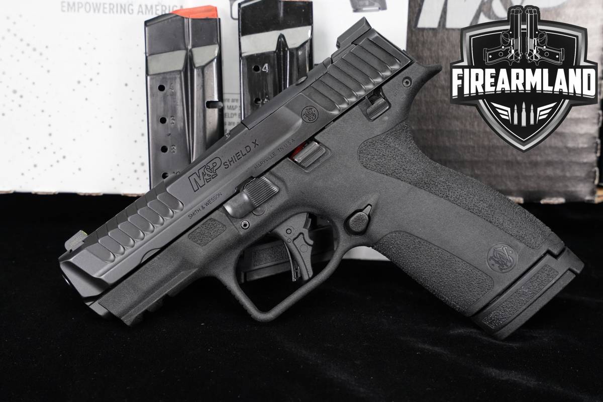Smith & Wesson M&P Shield X S&W Optics-Ready 9mm 3.6" +3 MAGS & ORIG BOX