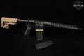 Sons of Liberty Gun Works M4 Broadsword Upper, L89 Drive-Lock Handguard .223 Wylde Two-Tone Black & FDE in Very Good Condition Image 2