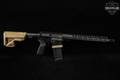 Sons of Liberty Gun Works M4 Broadsword Upper, L89 Drive-Lock Handguard .223 Wylde Two-Tone Black & FDE in Very Good Condition Image 3