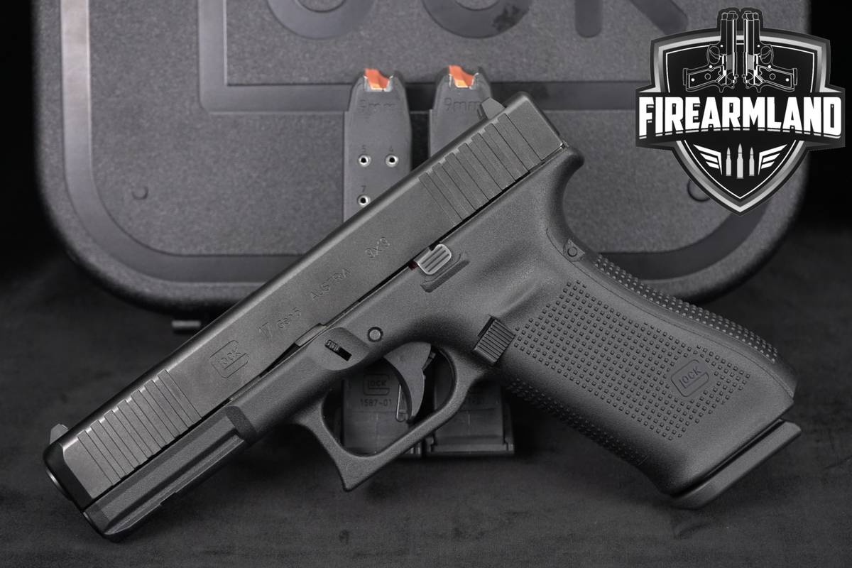Glock 17 Gen5 FS G17 Gen 5 9mm 4.49" +3 MAGS & ORIG CASE