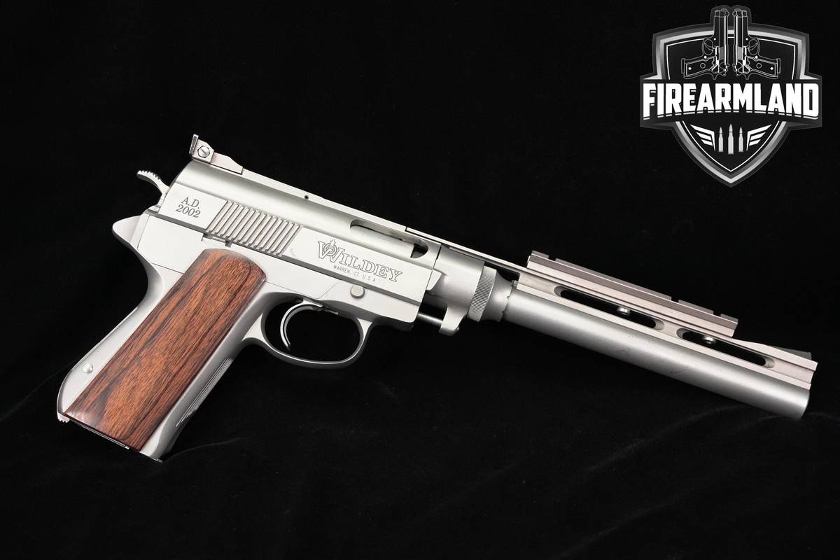 DEATH WISH! 2002 Wildey Survivor 475Wildey-Magnum 10" Stainless Vent-Rib