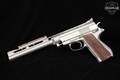 2002 Wildey Survivor .475 Wildey Magnum Stainless in Good Condition Image 3