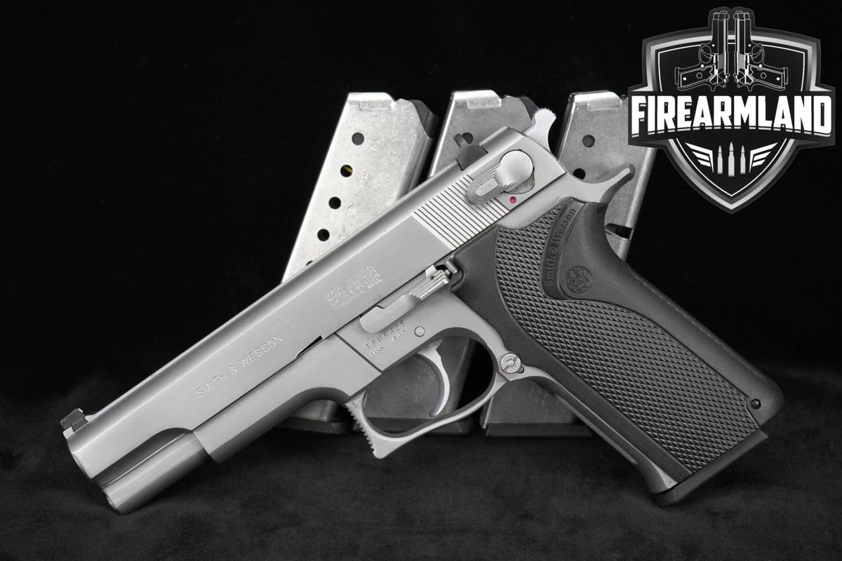 1988 Smith & Wesson Model 645 TRANSITIONAL 4506 S&W 45 ACP DA/SA +4 MAGS