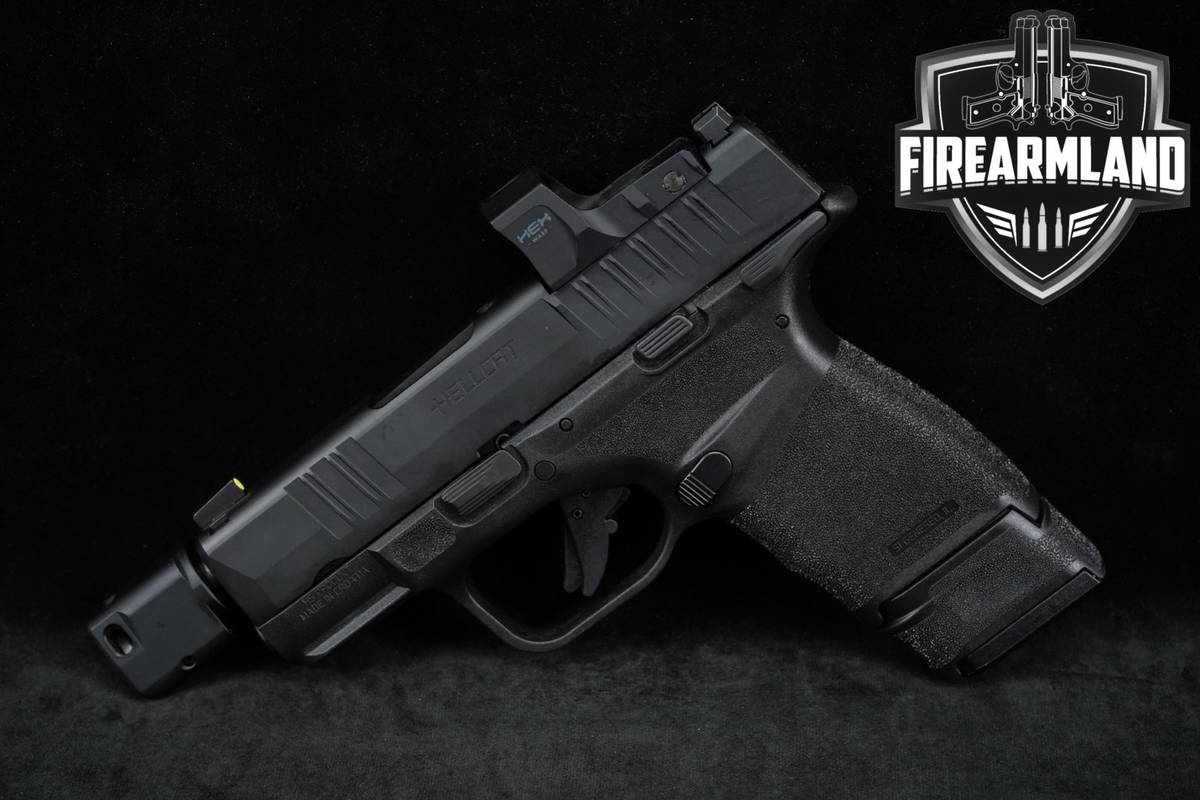 Springfield Armory Hellcat RDP HEX Wasp 9mm 4" CCW +5 MAGS & OPTIC