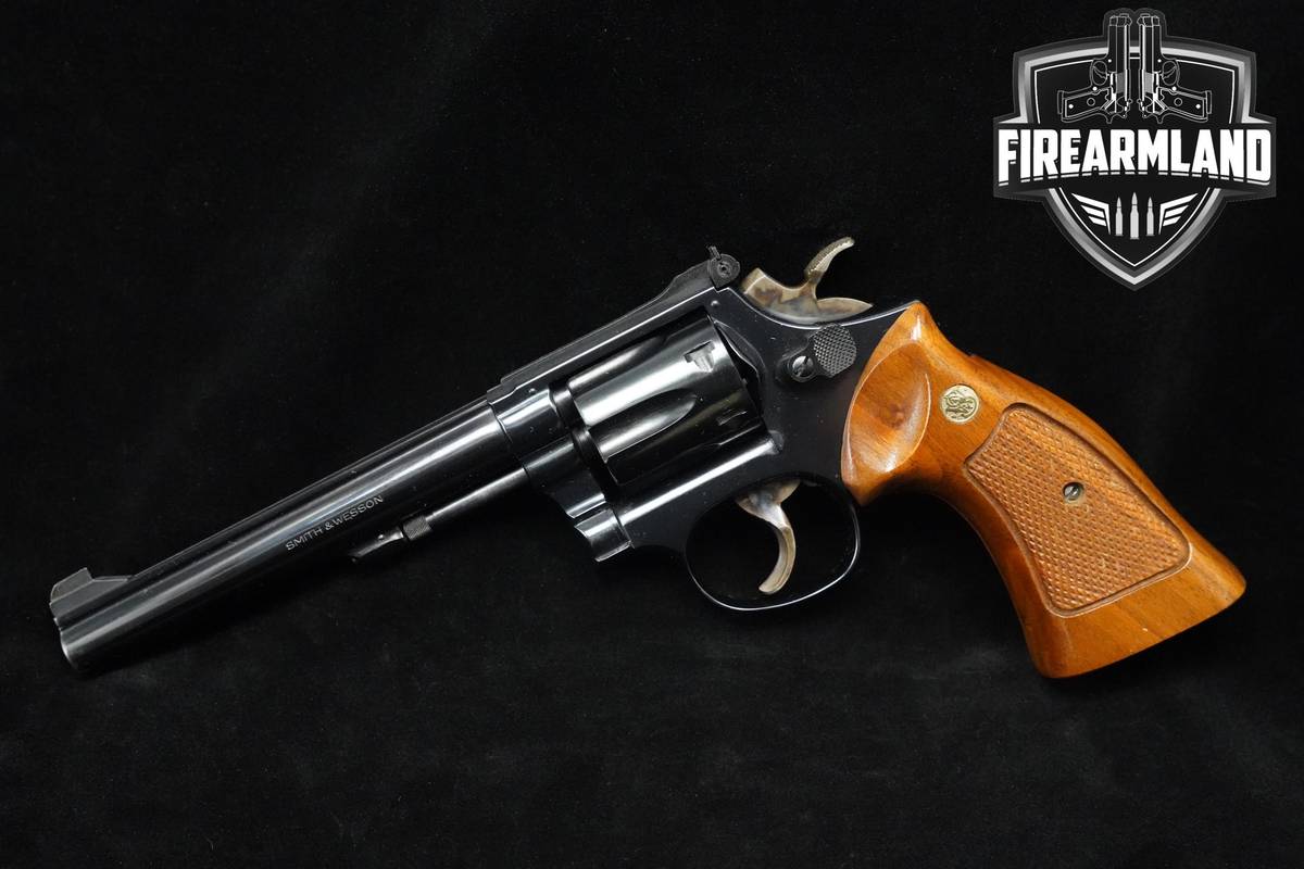 1977 Smith & Wesson (S&W) Model 17-4 K-22 Masterpiece 22LR 6" S&W 17-4 K22