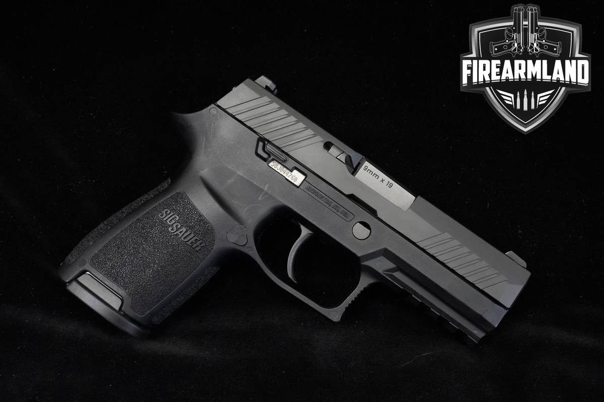 Sig Sauer P320 Compact 9mm Nitron Sig-Sauer P320 P-320 +2 MAGS & ORIG CASE