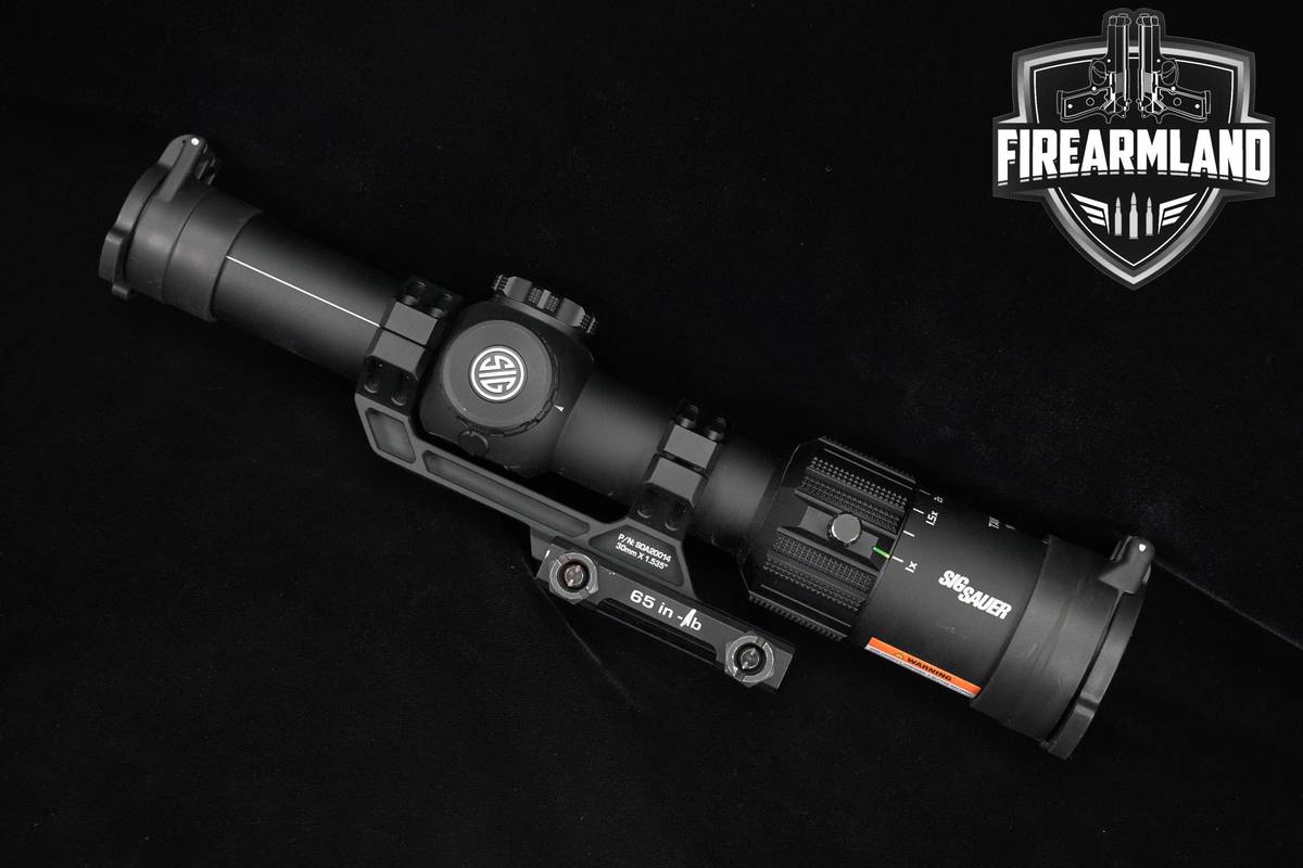 Sig Sauer TANGO-MSR 1-6X24 BDC6 Reticle SFP LPVO