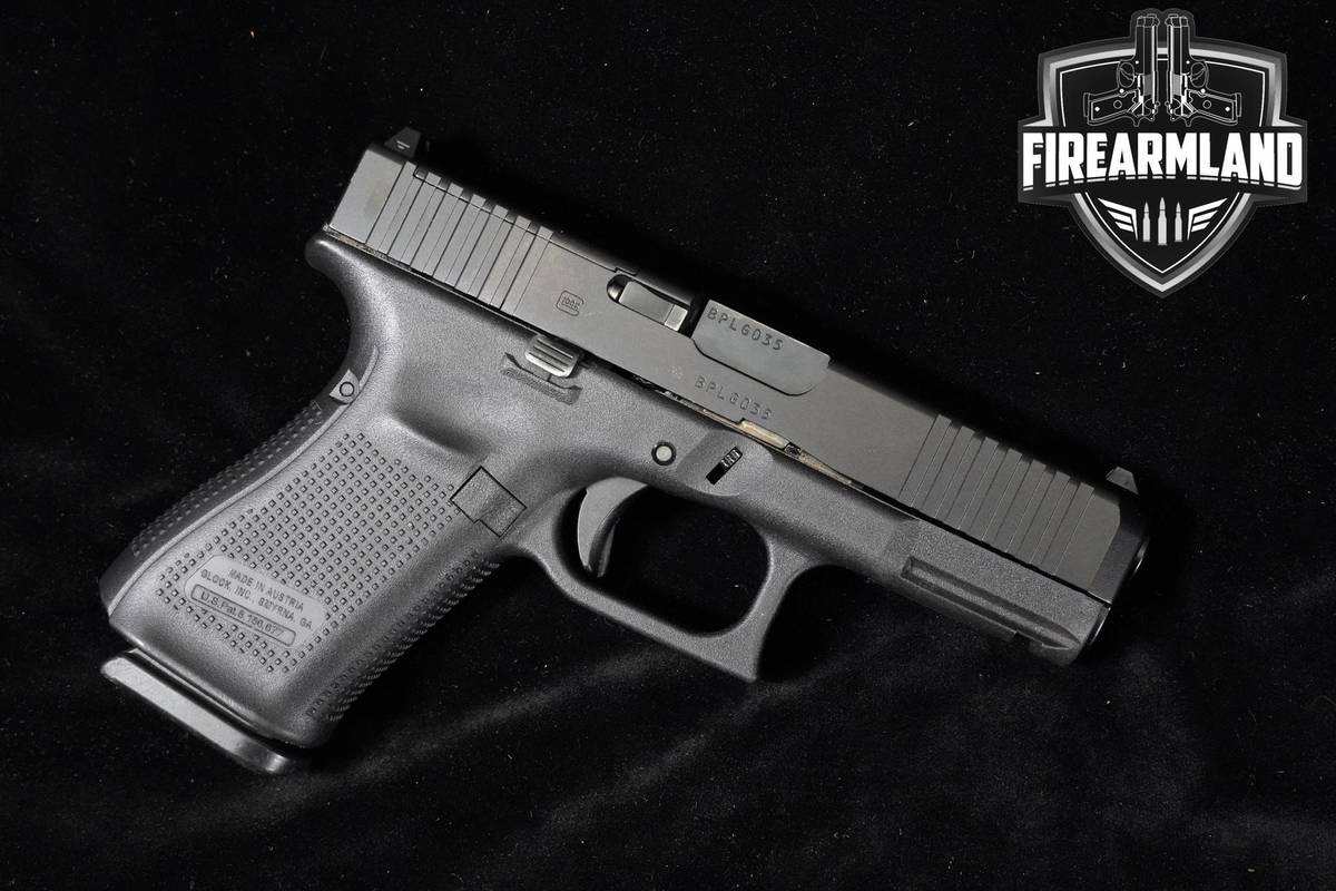 Glock 19 Gen 5 MOS 9mm 4.02" Glock G19 Gen-5 +3 MAGS & ORIG CASE