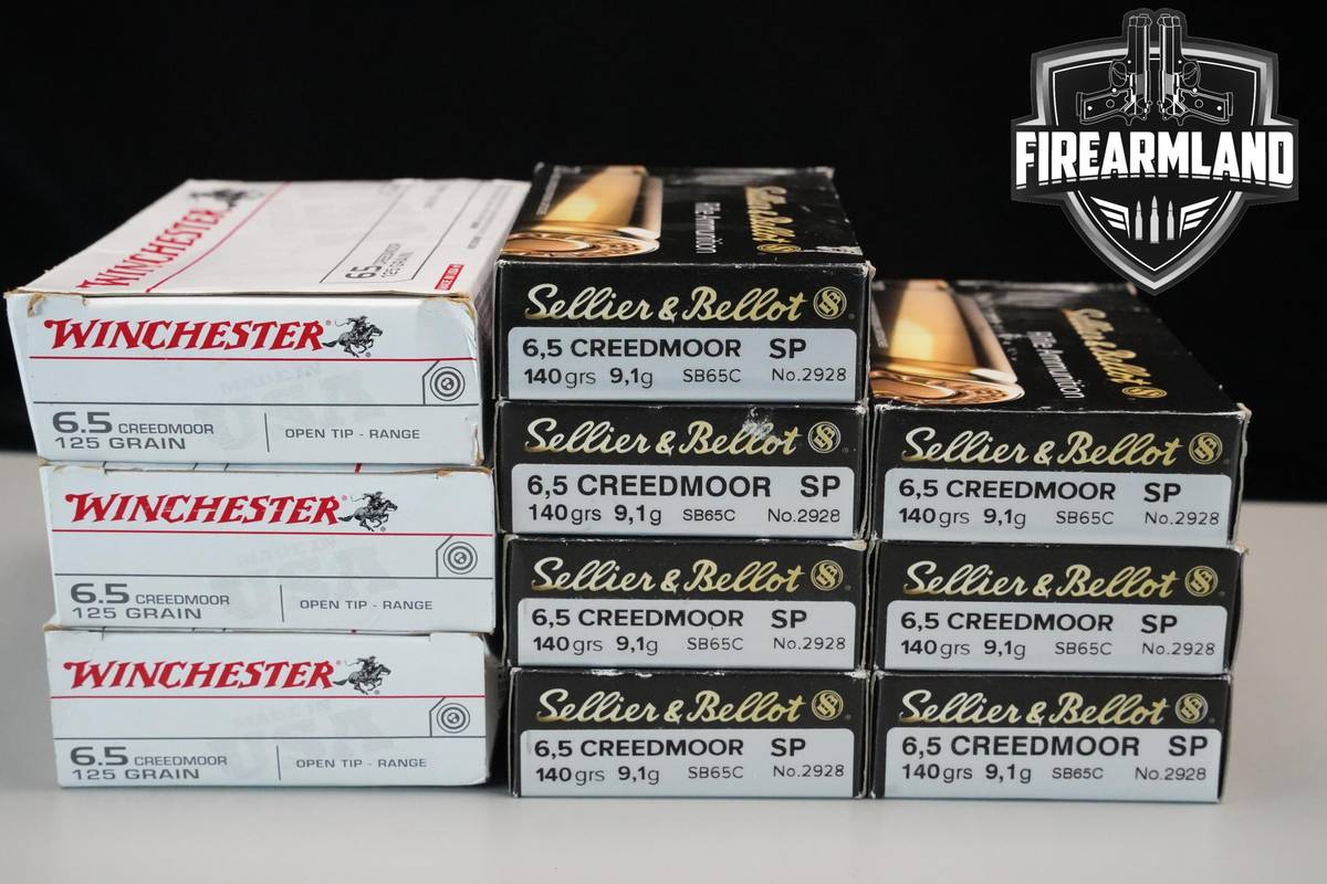 200 RDS! 6.5 Creedmoor Ammo 6.5CM