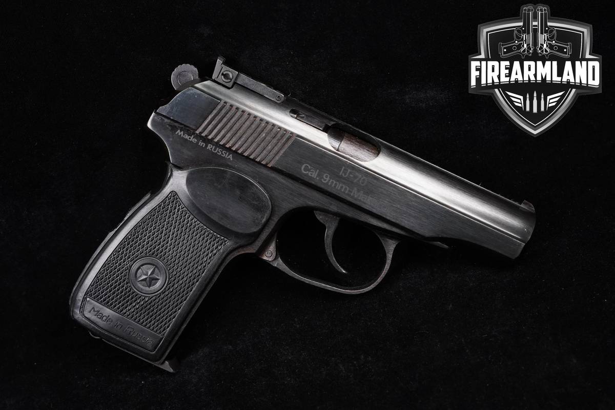 RUSSIAN! Baikal IJ-70 18A KBI Import 9x18mm Makarov 3.83" Blued +5 MAGS