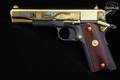 2010 Colt Government Model VFW "Defenders of Freedom" Tribute .45 ACP Blued/Gold Plated in Like-New Condition Image 5